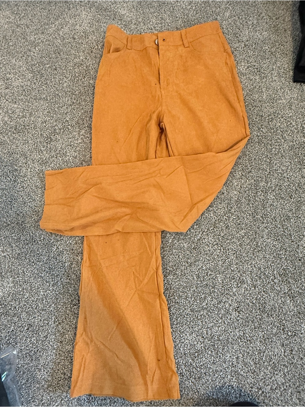 Rust Orange Corduroy Pants-never worn